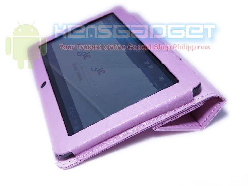 Netpad A13 Back Camera Hole Tablet PC Leather Casing